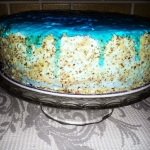 Tort błękitna laguna