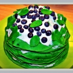 Zielony tort...
