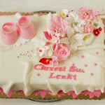 Tort chrzest Lenki