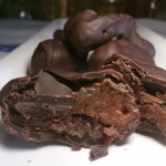 śliwki w czekoladzie