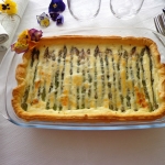 Quiche ze szparagami w...