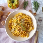 Makaron fettuccine z...