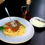 Spaghetti w bolońskim...