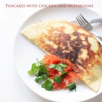 PANCAKES with chicken...